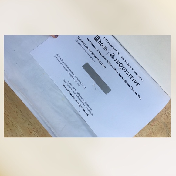 America : A narrative  Vol.2((with code)) - Picture 3 of 3